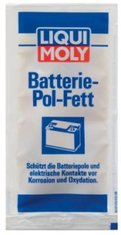 3139 LIQUI MOLY МАСТИЛО ДЛЯ ЕЛЕКТРОКОНТАКТІВ  BATTERIE-POL-FETT 0,01КГ