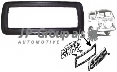 8195451506 JP Group  Прокладка