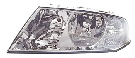 Фара пра. SKODA OCTAVIA 05-09 (DEPO) 665-1113R-LD-EM