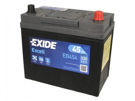 EB454 Exide Аккумулятор 45Ah-12v Exide EXCELL(234х127х220),R,EN330
