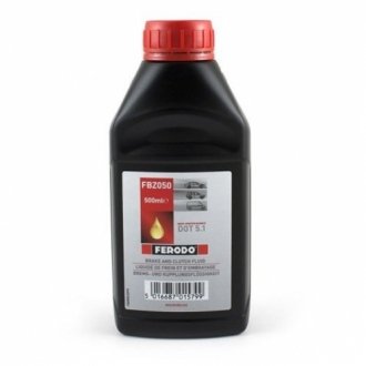 Тормозная жидкость Synthetic DOT5.1 0,5L 1ящ.=24шт. FBZ050
