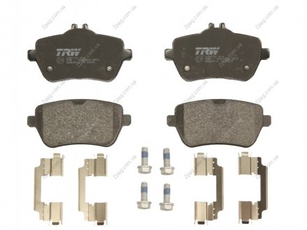 GDB2014 TRW Комплект тормозных колодок, дисковый тормоз