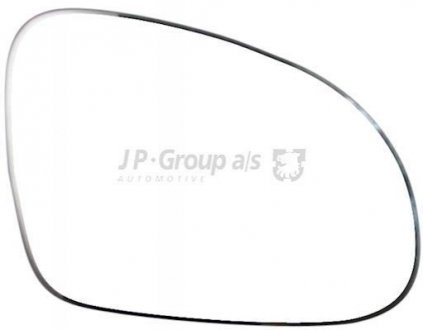 1189304580 JP Group  Вкладиш зовнішнього дзеркала  Golf V/VI/Passat B6 Пр.
