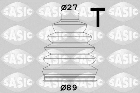 1906052 Sasic  Ремонтний комплект пильника шарніра рівних кутових швидкостей, з елементами монтажу
