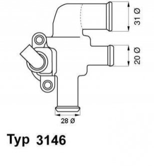 3146.90D WAHLER,Wahler  Термостат SMART (пр-во Wahler)