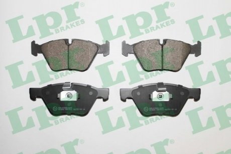 05P1512 LPR Тормозные колодки дисковые
