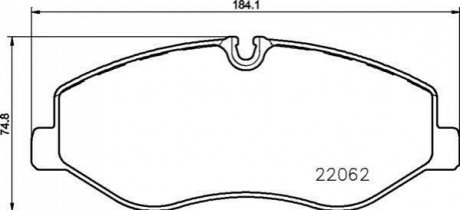 P50129 Brembo Тормозные колодки передние