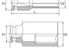 KABE2446 Toptul Головка торцева 3/4" 46 мм (фото 2)