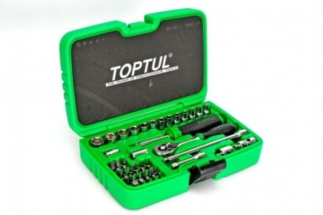 GCAI4102 Toptul Набір інструментів 1/4" 41од. GCAI4102(TOPTUL)