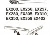 EX310 Trico Щетка стеклоочистителя каркасная задняя 300mm (12") ExactFit Rear (EX310) TRICO (фото 3)