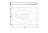 SAK 174 SCT  Фильтр салона (угольный) AUDI A6 (4F/C6) 3.0 TDI V6 (04-) (SAK 174) SCT (фото 3)