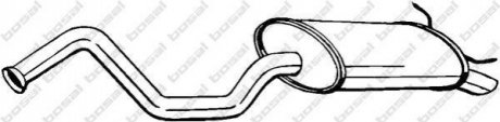 Глушитель задняя часть RENAULT LAGUNA I 94-97 (278-769) BOSAL