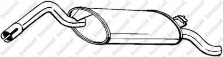 220649 Bosal Benelux N.V. Глушитель задняя часть SKODA Favorit (89-95) (220-649) BOSAL