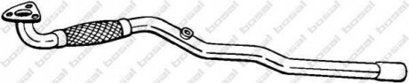 Труба выхлопная OPEL ASTRA G 00-03 (852-455) BOSAL