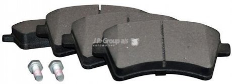 4363601010 JP Group  Комплект тормозных колодок, дисковый тормоз