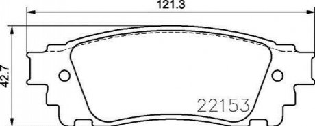 P83166 Brembo Колодки гальмівні дискові