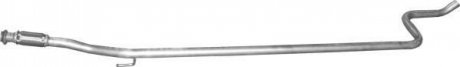 19.26 Polmostrow Труба соединительная (средняя часть) алюминизированная сталь Peugeot 207, 207CC/Citroen C3 Picasso (19.26) Polmostrow