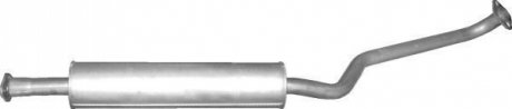 15.38 Polmostrow Глушитель алюм. сталь, средн. часть Nissan Primera 1.8i-16V 05/02-07 (15.38) Polmostrow