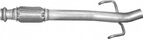 19.176 Polmostrow Глушитель алюм. сталь, средн. часть Peugeot 207/208 (19.176) Polmostrow