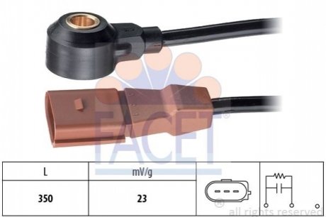 9.3118 Facet  Датчик детонации VW Bora 1.6 (98-05) (9.3118) FACET