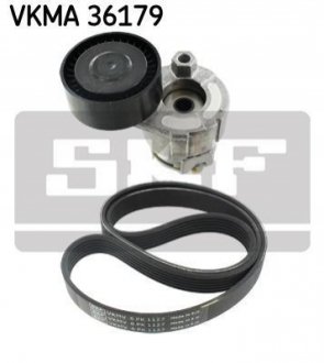 VKMA 36179 SKF Роликовий модуль натягувача ременя (ролик, ремінь)