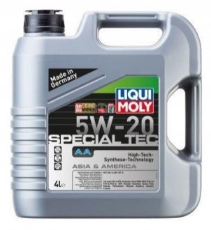 7658 LIQUI MOLY Олива моторна Special Tec AA 5W-20 4л