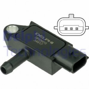 DPS00015 DELPHI Датчик тиску, випускний газопровід