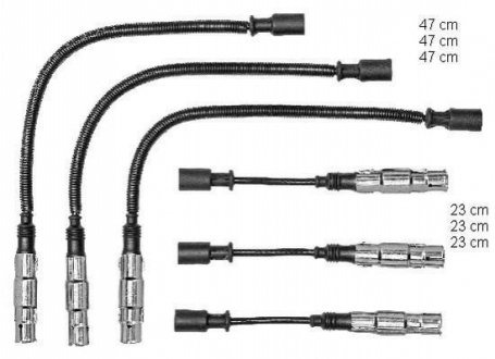 CLS068 CHAMPION Комплект кабелів високовольтних