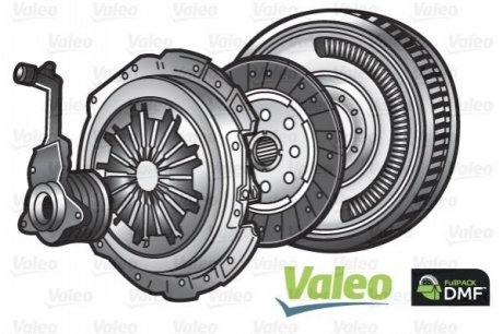 837522 VALEO  Комплект зчеплення з маховиком