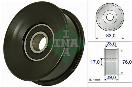 532 0730 10 INA  Ролик модуля натягувача ременя