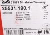 25531.190.1 Otto Zimmermann GmbH Колодки гальмівні дискові (фото 5)