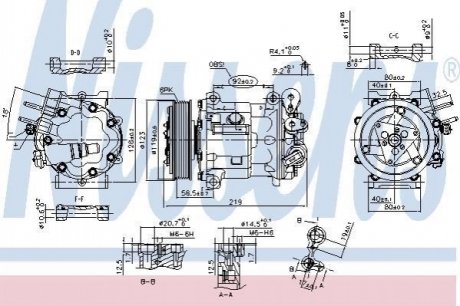 89404 Nissens Компресор кондиціонера