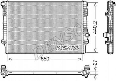 DRM32049 Denso Радиатор охолоджування