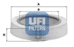 30.969.00 UFI Фільтр повітряний