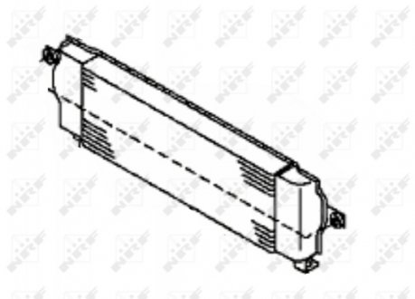 30363 NRF Радиатор наддуву