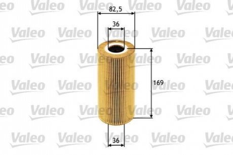 586521 VALEO  Фільтр масляний