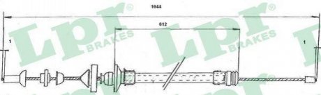 C0176C LPR Трос сцепление