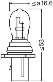 828 OSRAM Автолампа 13W