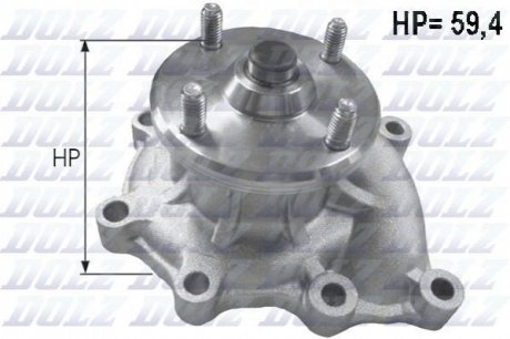 K103 DOLZ Насос охолоджуючої рідини