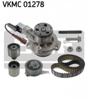 VKMC 01278 SKF Роликовий модуль натягувача ременя (ролик, ремінь, помпа)