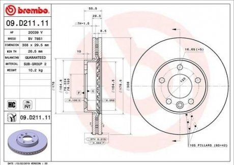 09.D211.11 Brembo 6