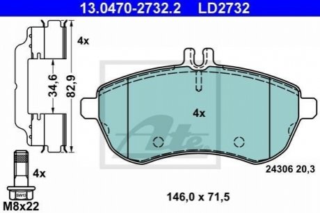 13.0470-2732.2 ATE 1