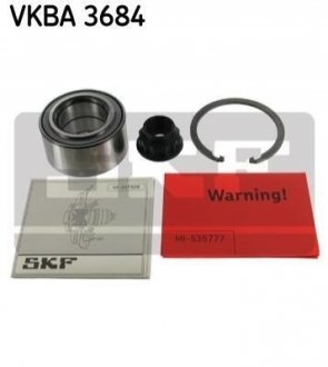 VKBA 3684 SKF Подшипник ступицы колеса перед (компл) PSA C1 I II 107 108 / Toyota Aygo, IQ (VKBA 3684) SKF