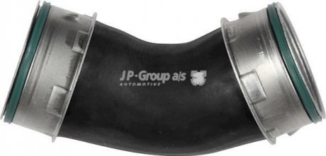 1117704600 JP Group  Патрубок інтеркулера VW T5 1.9-2.5 D 03-07 (нижній/лів)