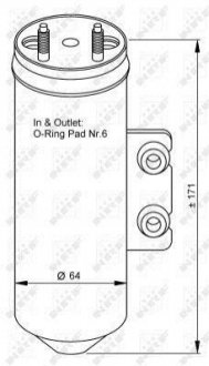 33198 NRF Осушувач кондиціонера