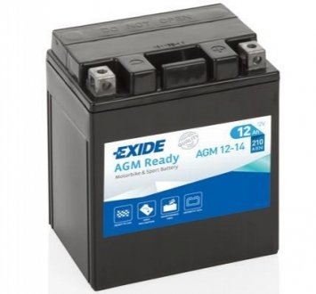 AGM12-14 Exide Акумуляторна батарея мото