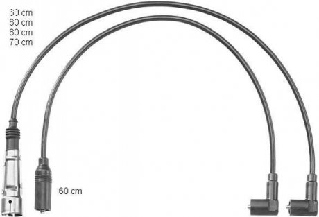 CLS027 CHAMPION Комплект кабелів високовольтних