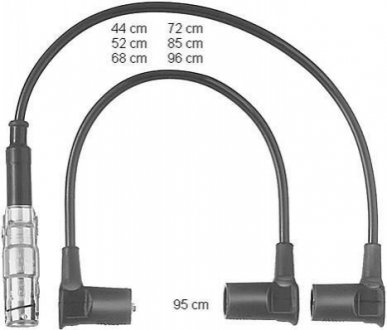 CLS250 CHAMPION Комплект кабелів високовольтних