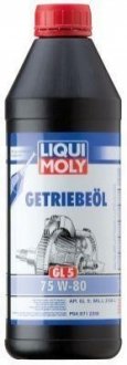 3658 LIQUI MOLY ОЛИВА ТРАНСМIСIЙНА GETRIEBEOIL GL5 75W-80 1Л