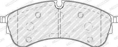 FVR5105 Ferodo Колодки гальмівні дискові (комплект 4 шт)